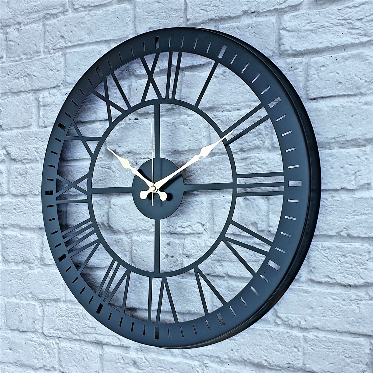 Markakanvas Metal Duvar Saati  ( Çap 50 cm -Çap 80 cm )