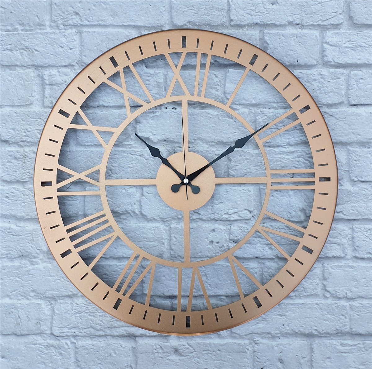 Markakanvas Metal Duvar Saati  ( Çap 50 cm -Çap 80 cm )