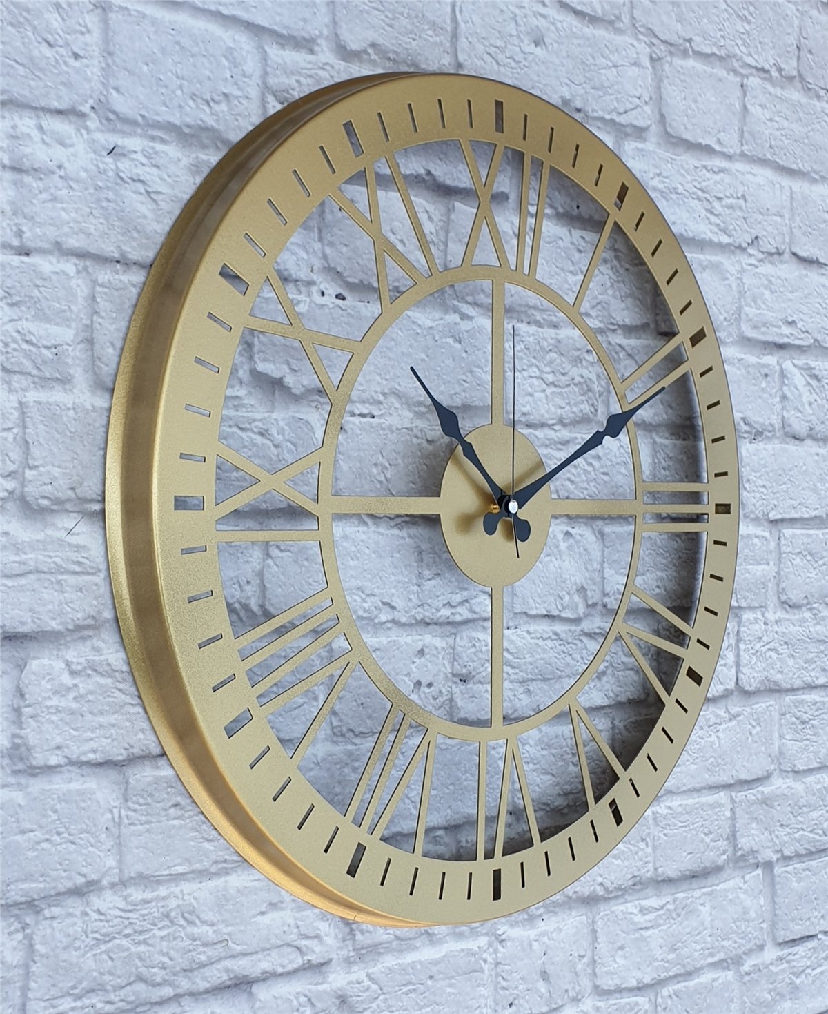 Markakanvas Metal Duvar Saati  ( Çap 50 cm -Çap 80 cm )