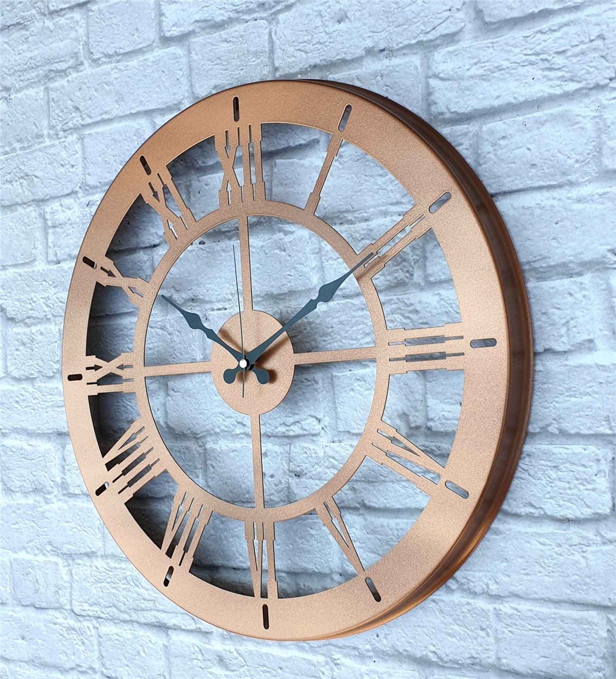 Markakanvas Metal Duvar Saati  ( Çap 50 cm -Çap 80 cm )