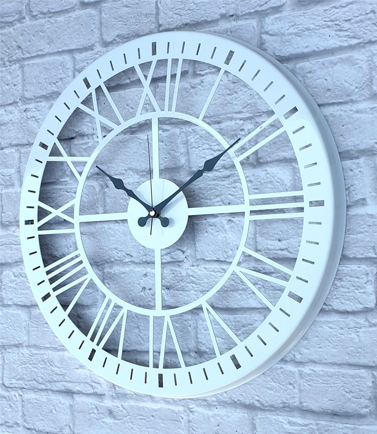 Markakanvas Metal Duvar Saati  ( Çap 50 cm -Çap 80 cm )