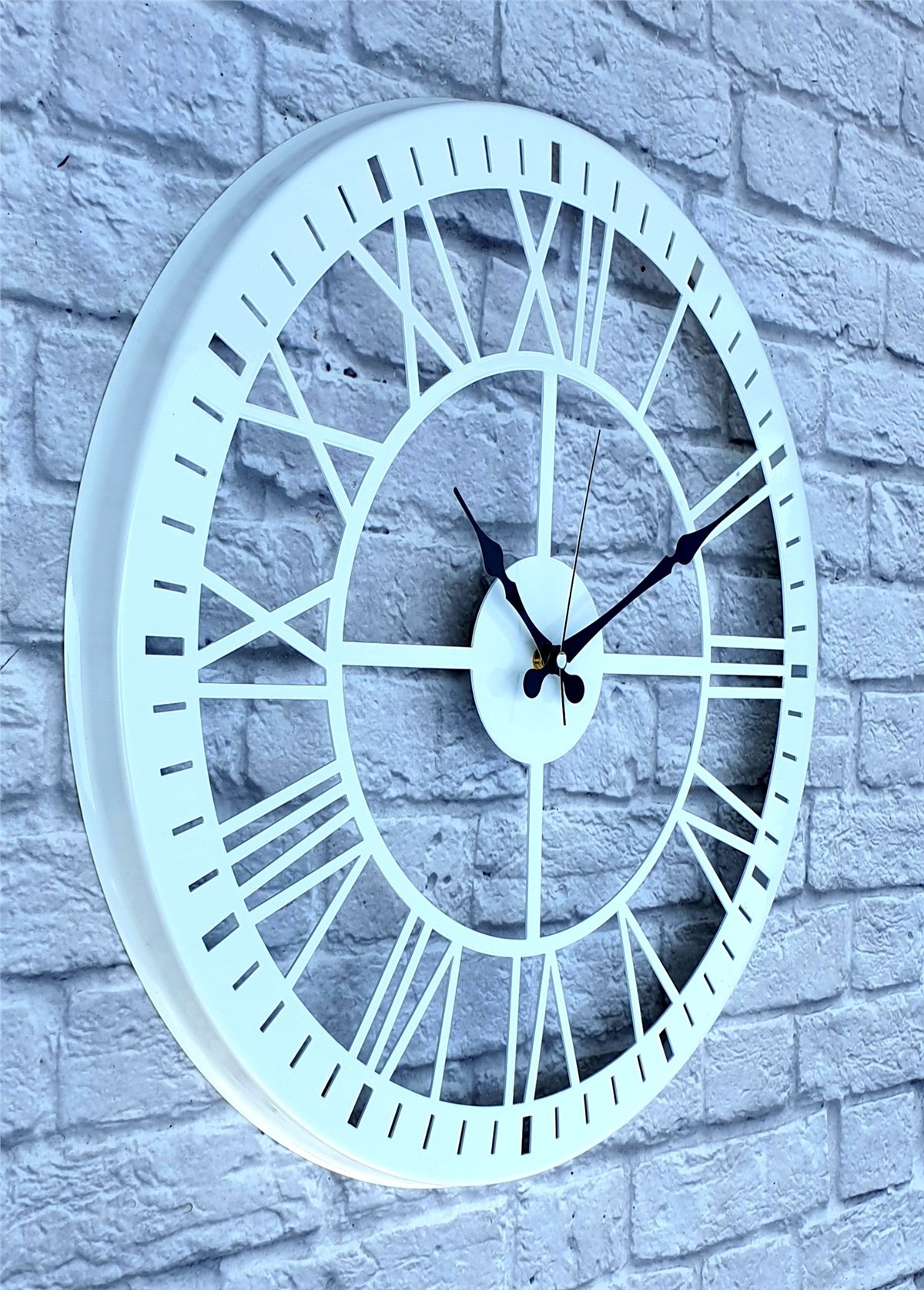 Markakanvas Metal Duvar Saati  ( Çap 50 cm -Çap 80 cm )