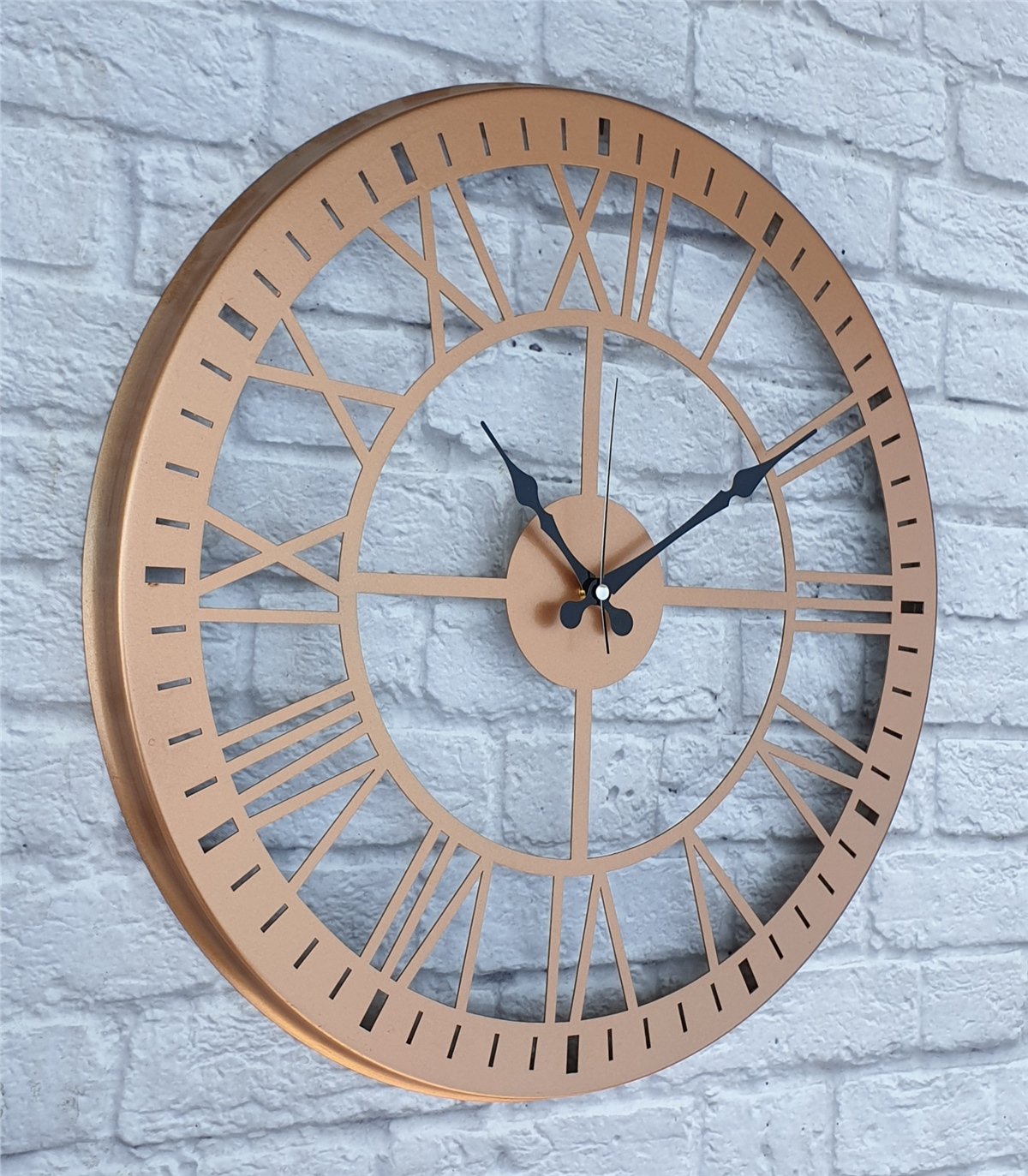 Markakanvas Metal Duvar Saati  ( Çap 50 cm -Çap 80 cm )