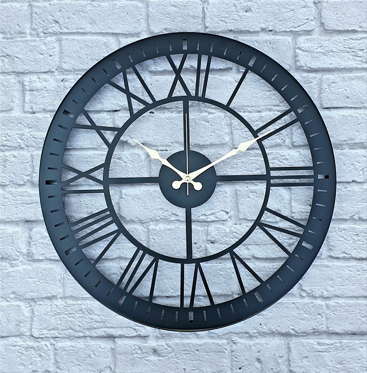 Markakanvas Metal Duvar Saati  ( Çap 50 cm -Çap 80 cm )