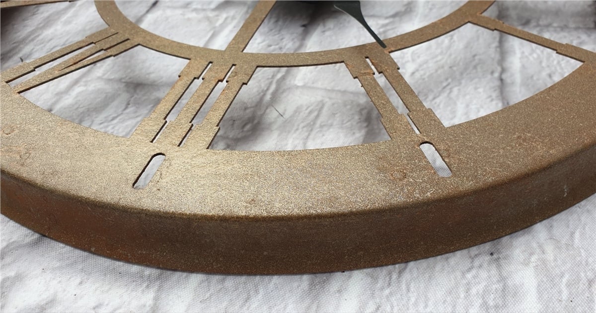 Markakanvas Metal Duvar Saati  ( Çap 50 cm -Çap 80 cm )