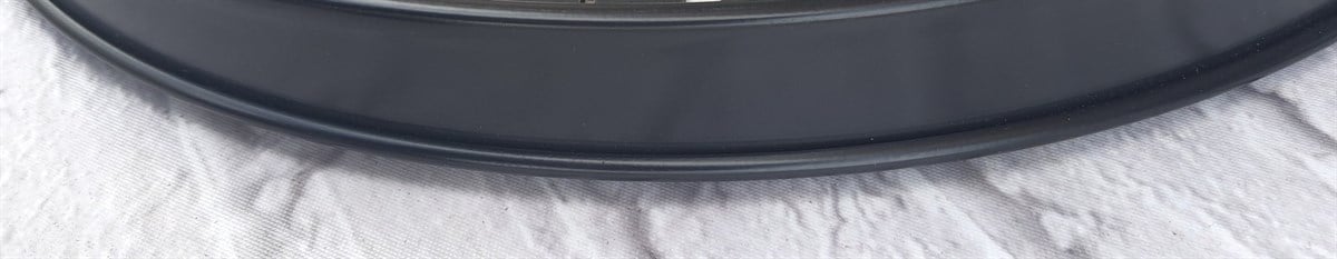 Markakanvas Siyah Metal Kasalı Mermer Desenli  Duvar Saati  ( Çap 50 cm -Çap 80 cm )