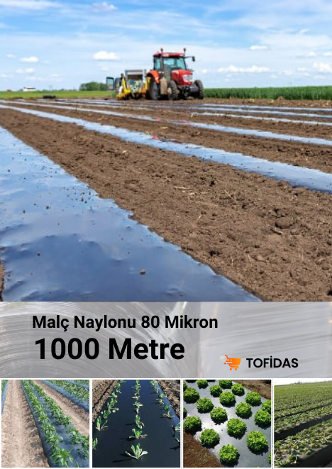 1000 M Malç Naylonu En 130 cm  80 Mikron 
