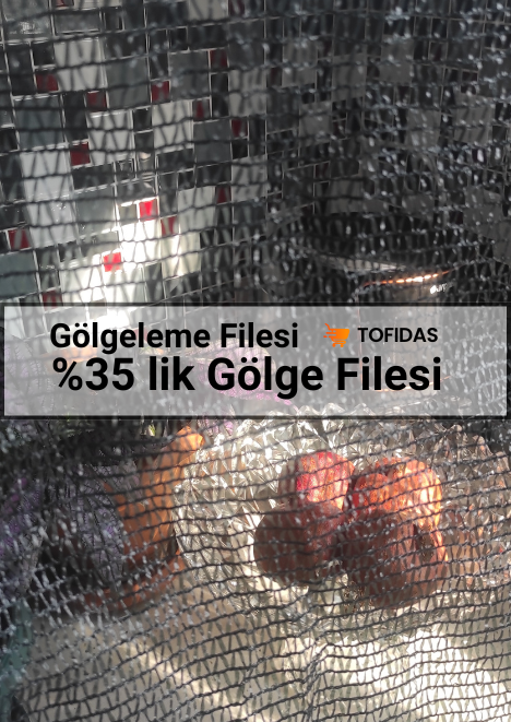 %35 Gölgelik Filesi Şeritsiz