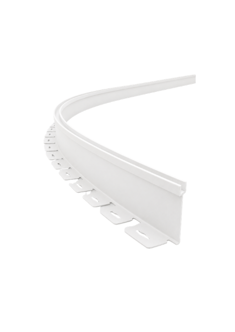 Beyaz Neon Led Takılabilir Plastik Çim Sınırlayıcı 25 m