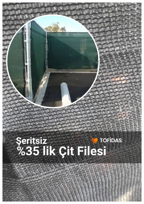 Çit Filesi Görüntü Kesme Filesi %35lik
