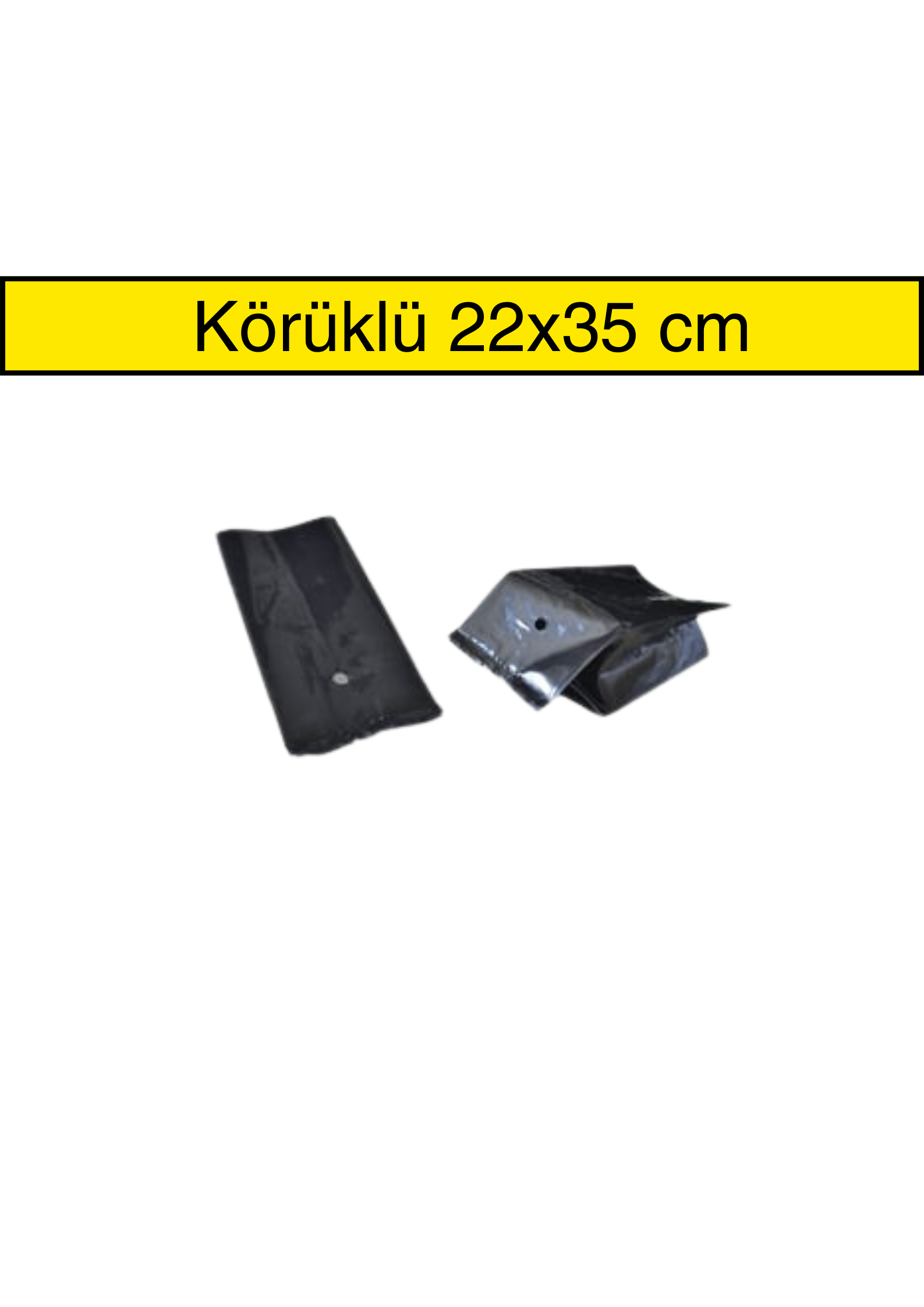 Fidan Poşeti 22x35 Körüklü 1 kg