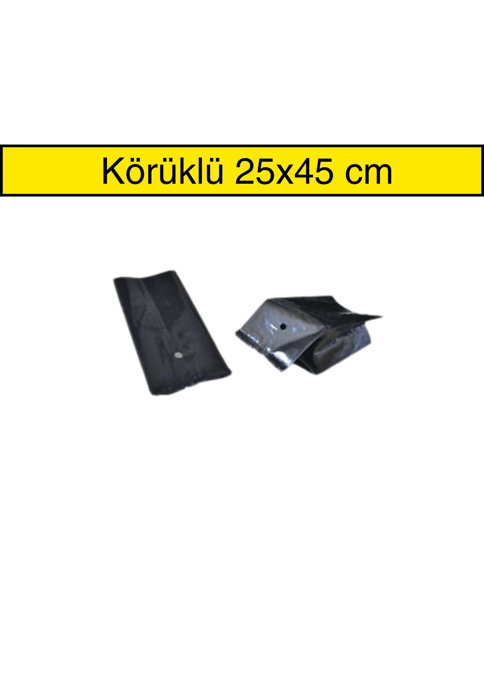 Fidan Poşeti 25x45 Körüklü 5 kg