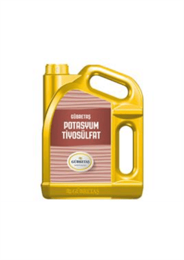 Gübretaş POTASYUM TİYOSÜLFAT Sıvı Potasyum Kükürt Gübresi 5 litre