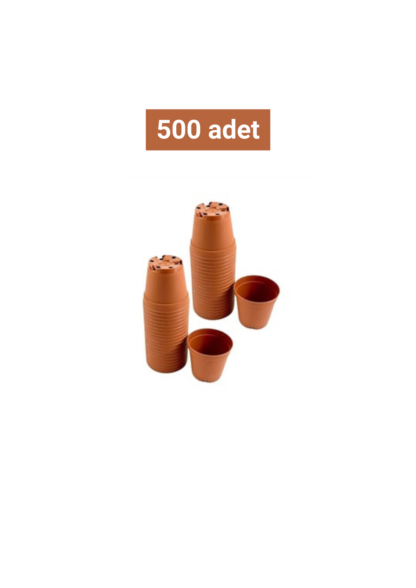 Kaktüs Saksısı 500 adet