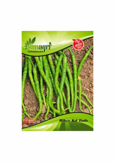 Kıl Tatlı Biber Tohumu 5 gr