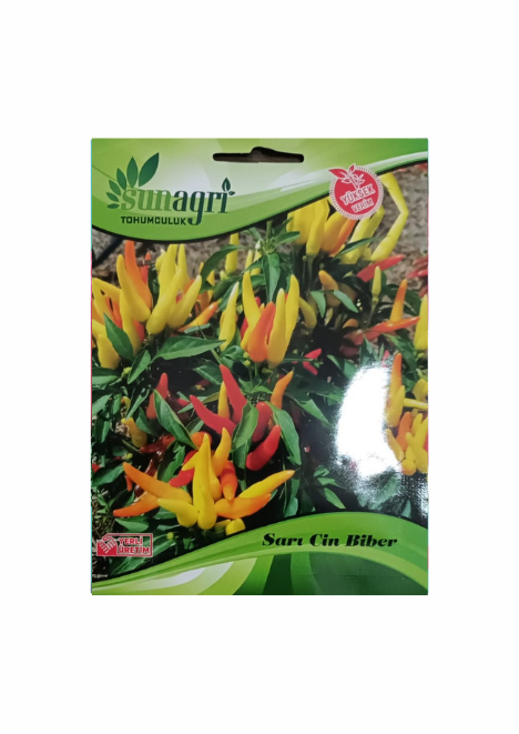 Sarı Cin Biber Tohumu 5 gr
