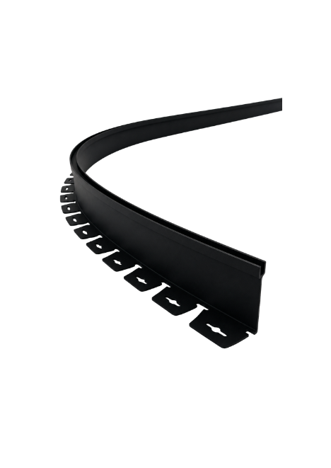 Siyah Neon Led Takılabilir Plastik Çim Sınırlayıcı 25 m