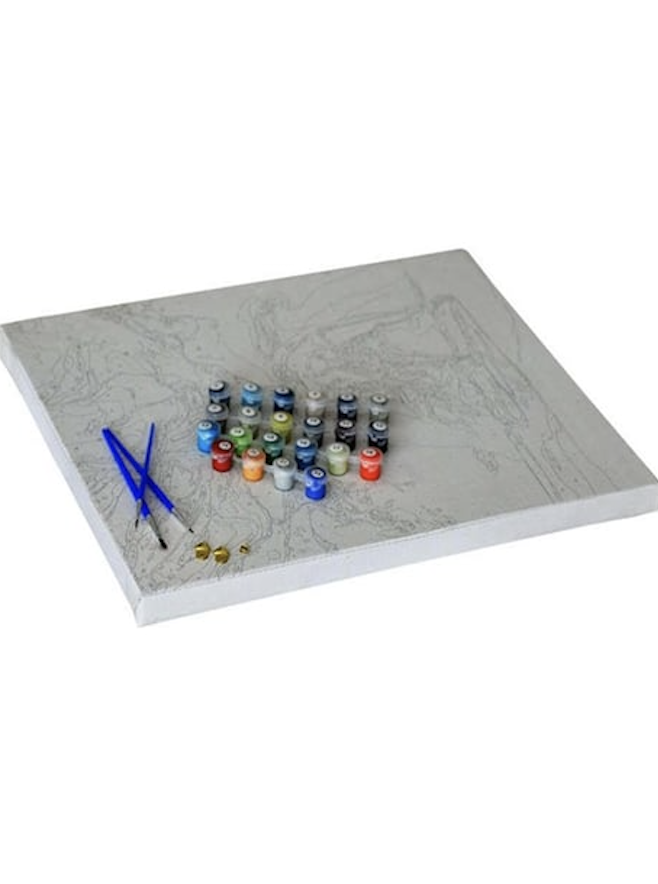 3. Mırnav Boyama Seti 40x50 cm (Tuvale Gerili)