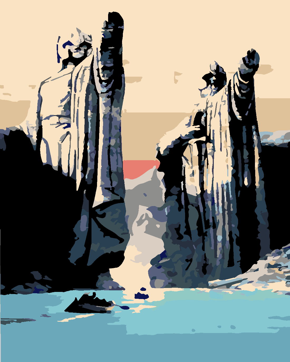 numenor Boyama Seti 40x50 cm (Tuvale Gerili)