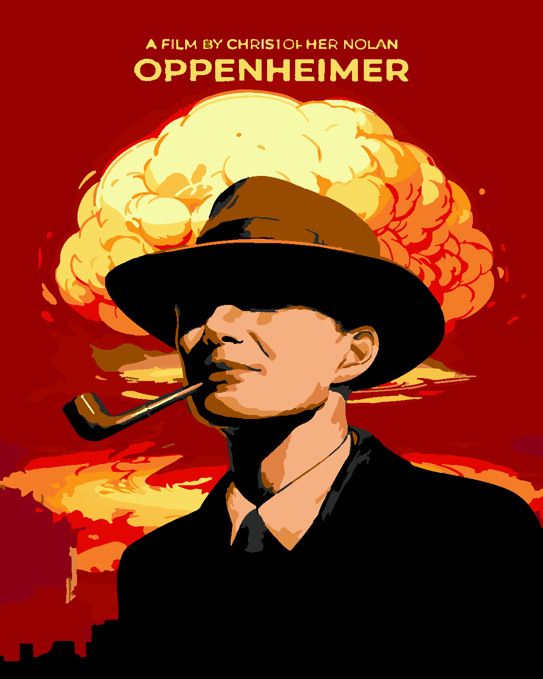 Oppenheimer Sayılarla Boyama Seti Sayılarla Boyama Seti 40x50 cm (Tuvale Gerili)
