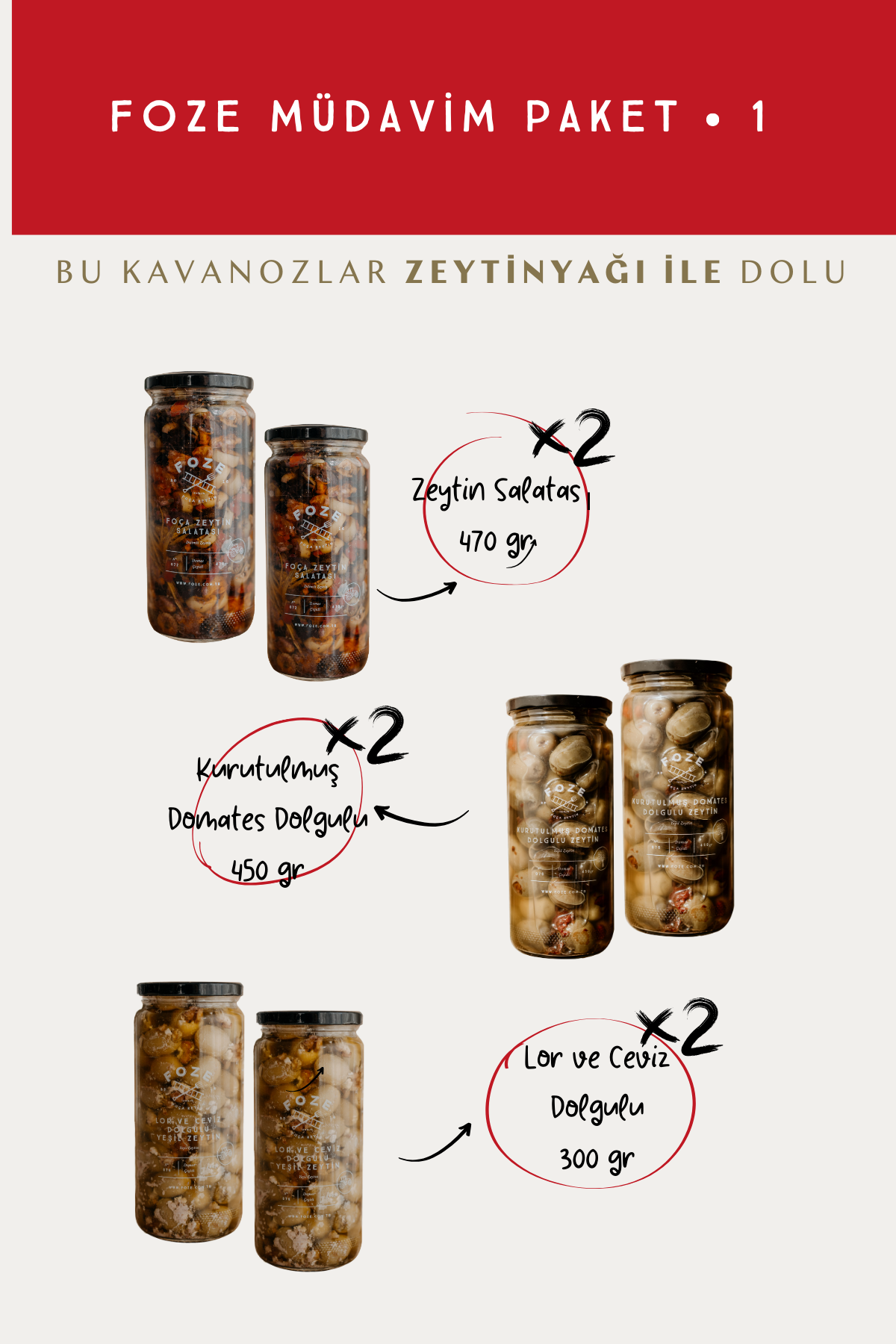 Foze Müdavim Paket-1