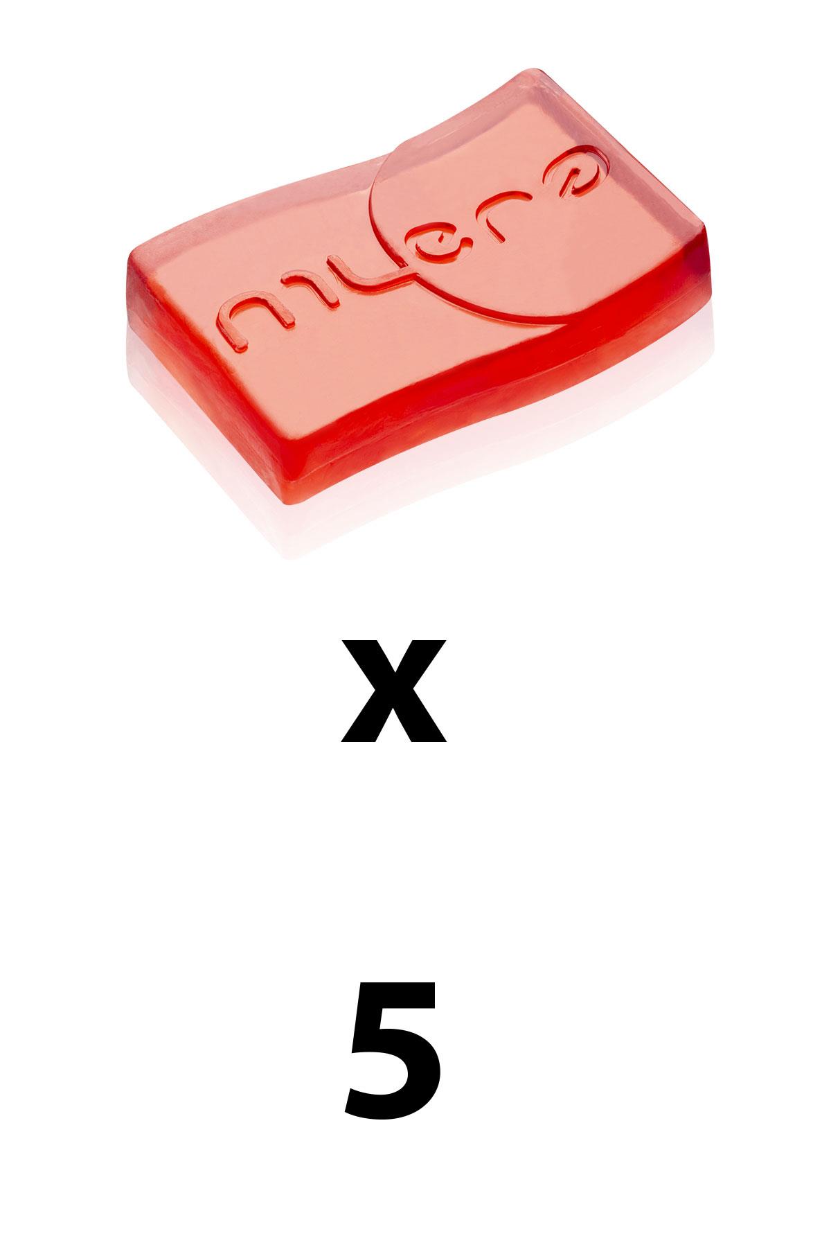 5 Adet Frambuaz Gliserinli Sabun - Nilera