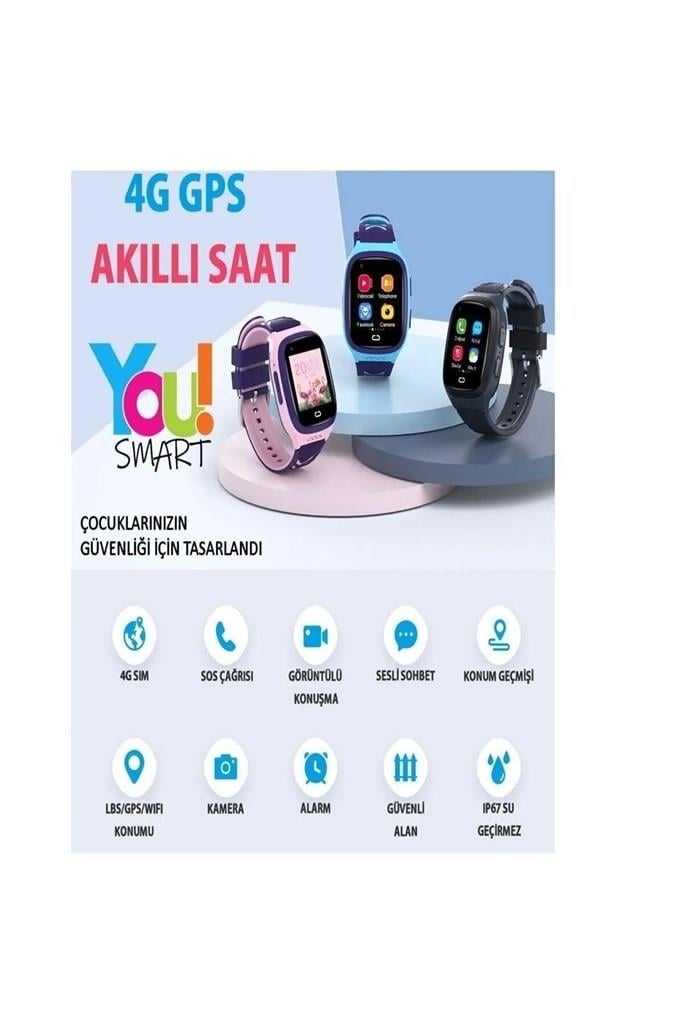 YOUWATCH IS5468LT31.P SİM KARTLI AKILLI KOL SAATİ