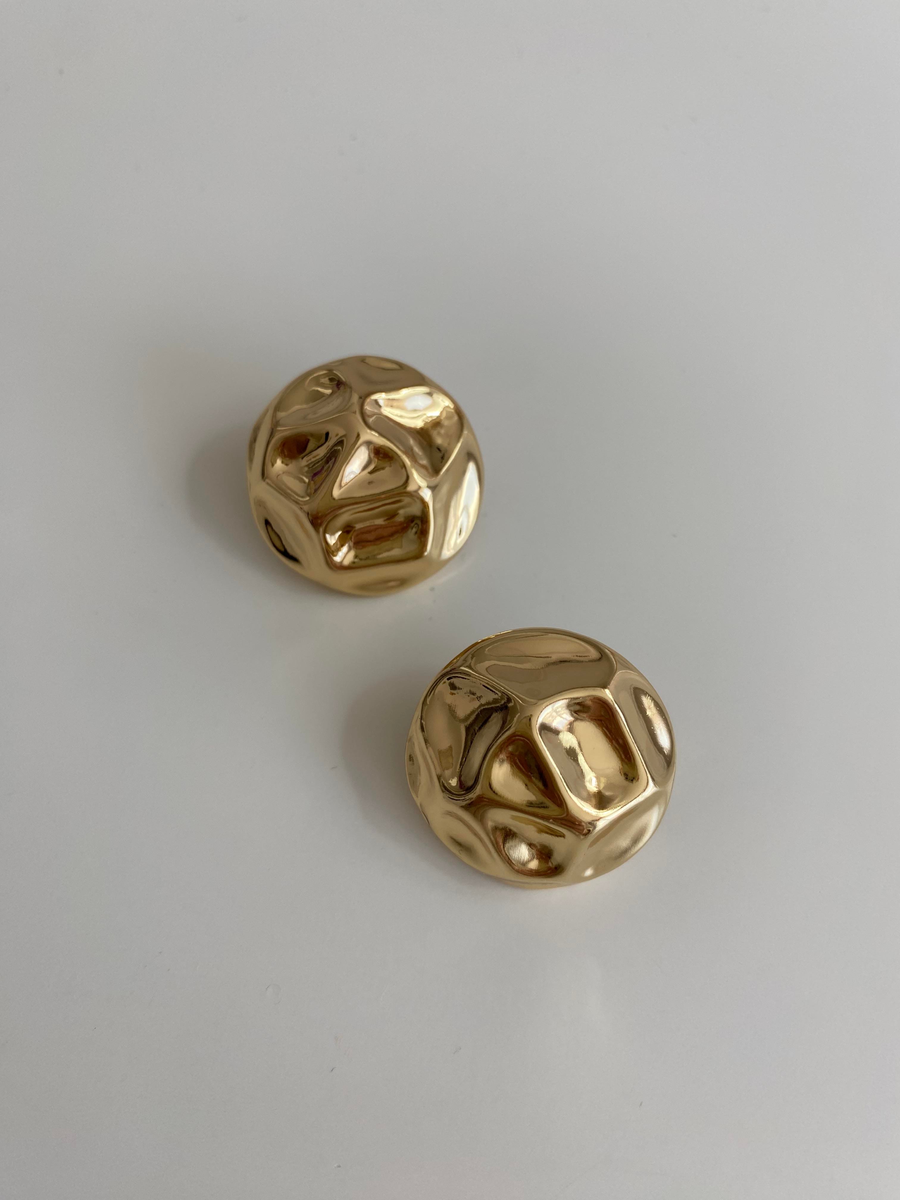 DÜĞME GOLD KÜPE