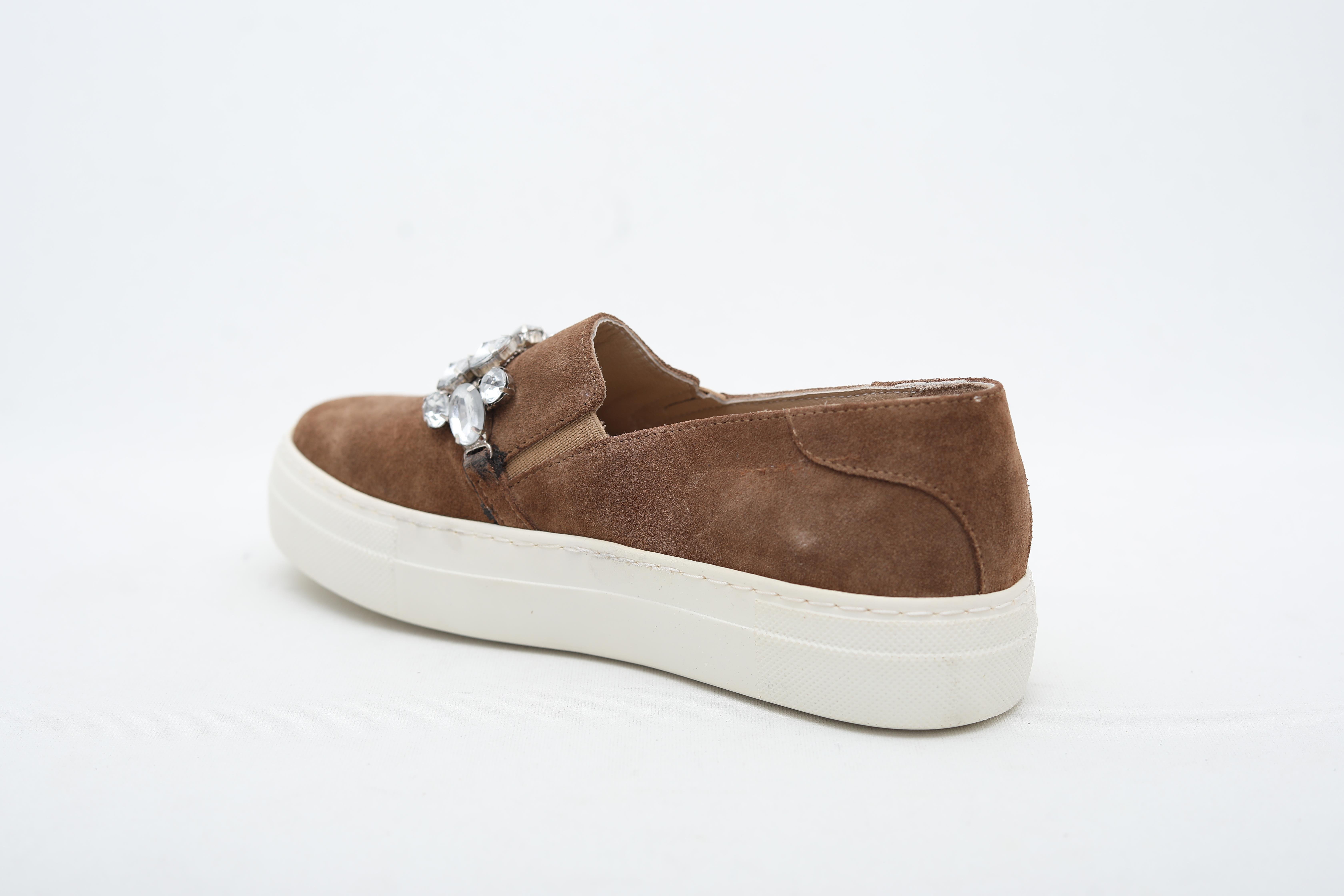 SİGARO TAŞLI HAKİKİ DERİ SNEAKER