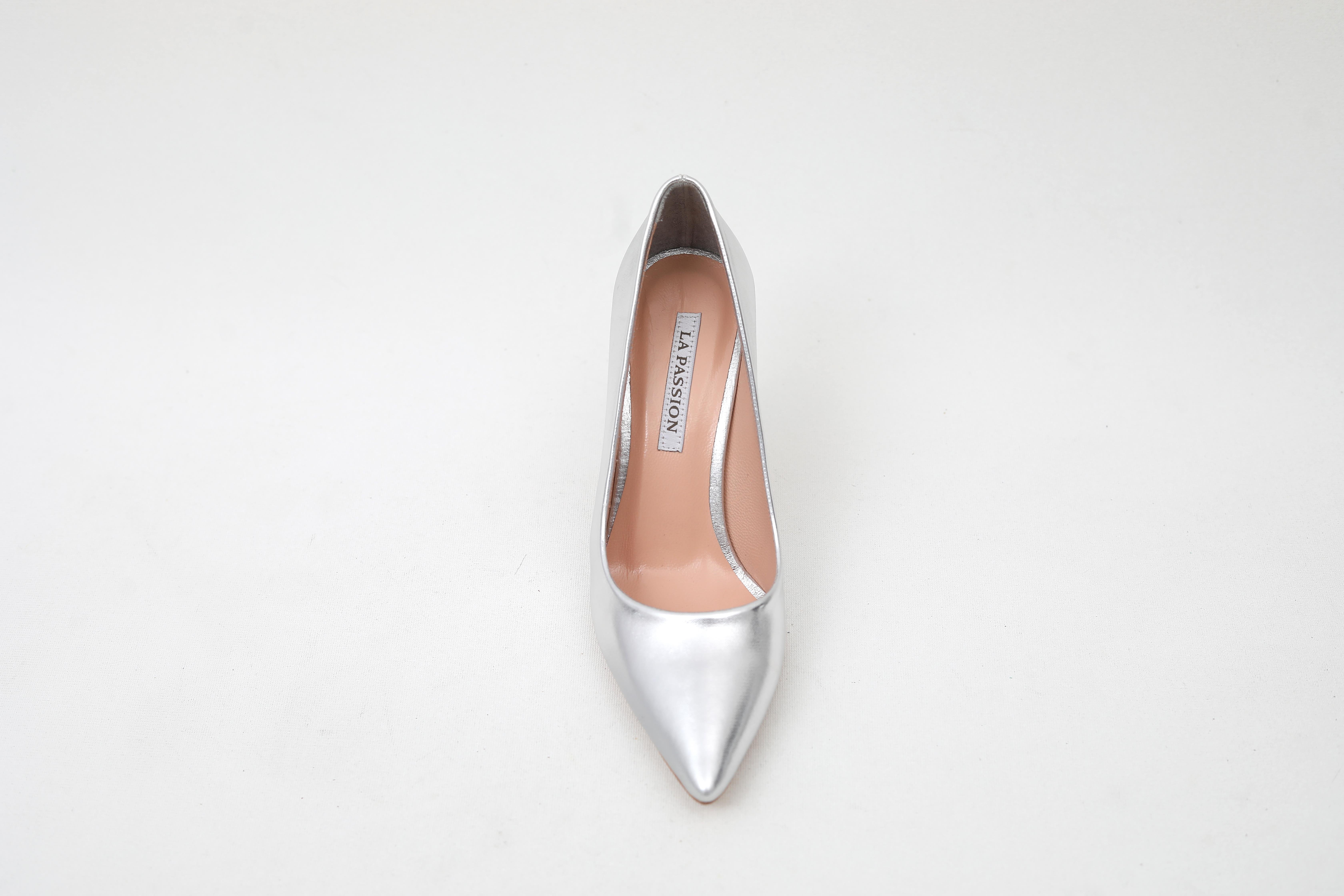 SILVER EL YAPIMI STİLETTO