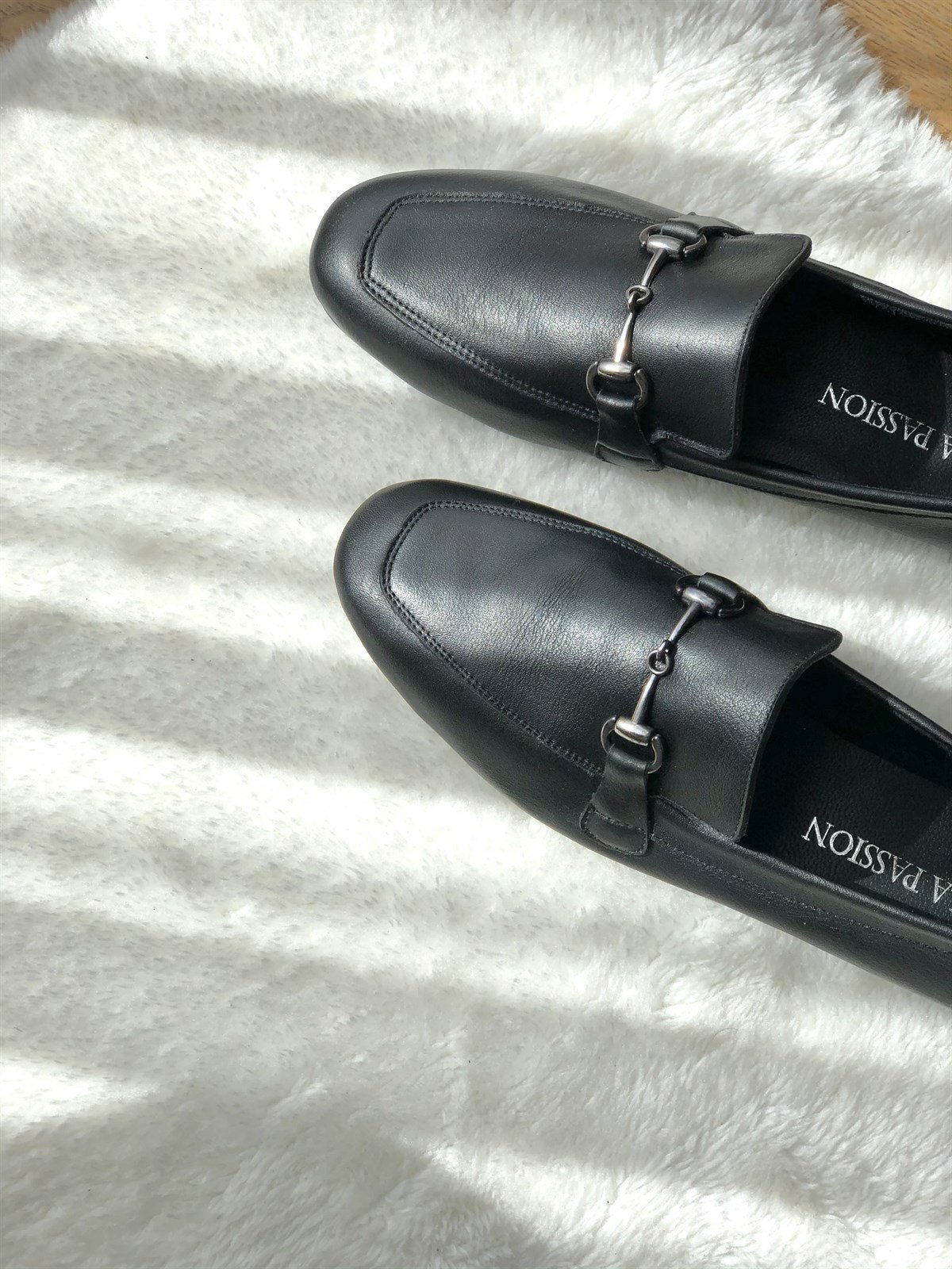 SİYAH DERİ LOAFER