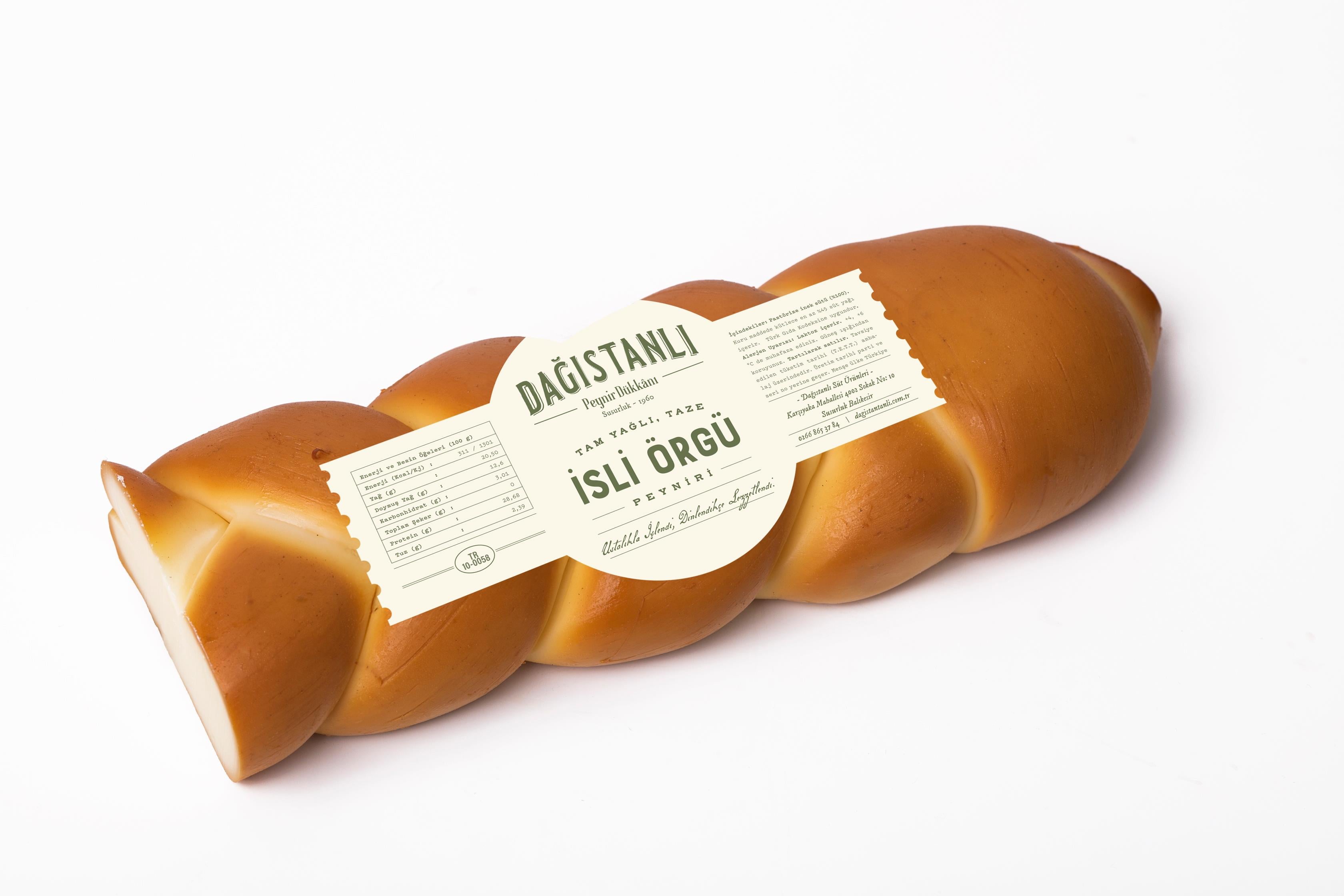 Dağıstanlı İsli Örgü Peynir 300 GR