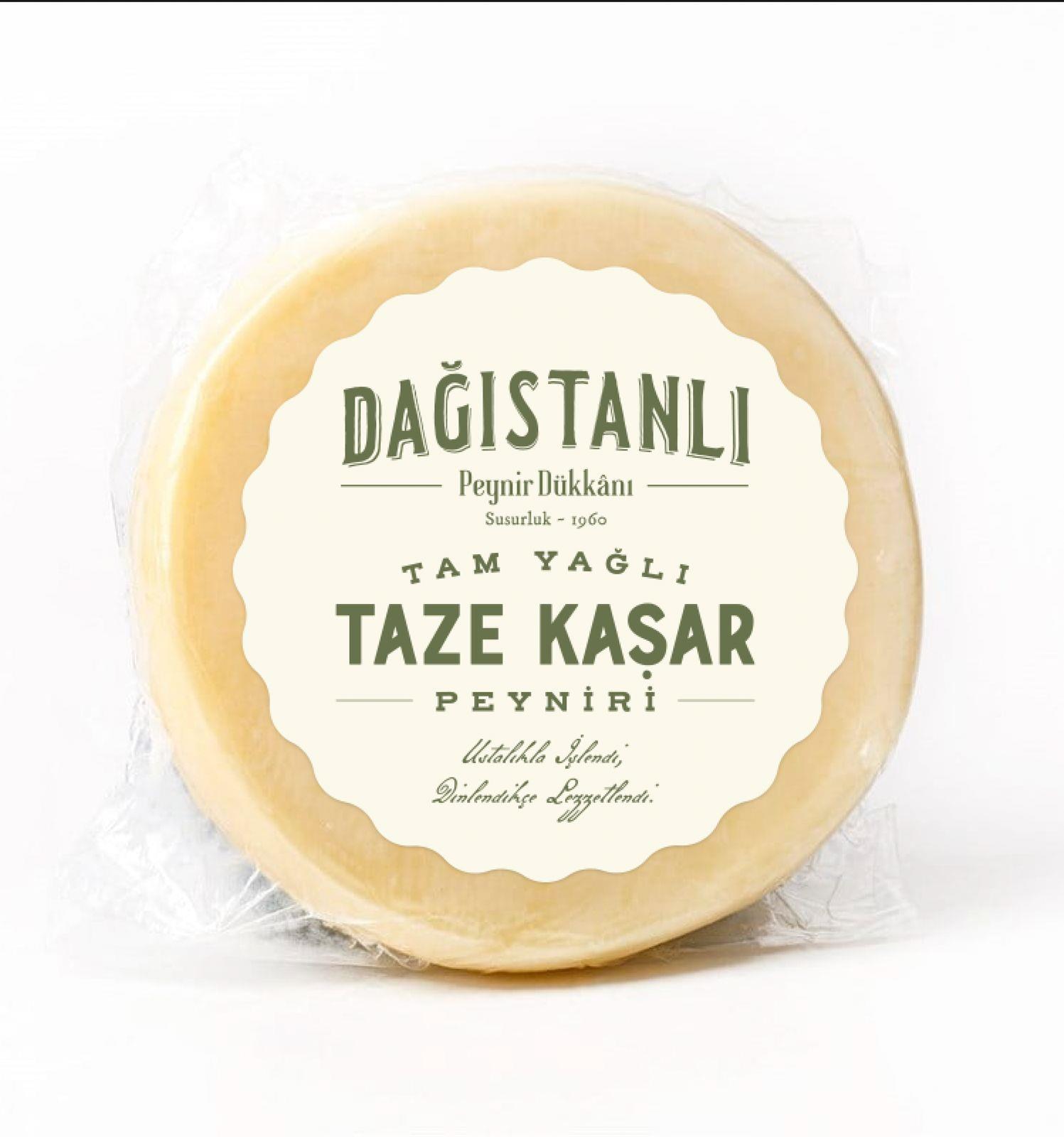 Dağıstanlı Tam Yağlı Taze Kaşar Peyniri