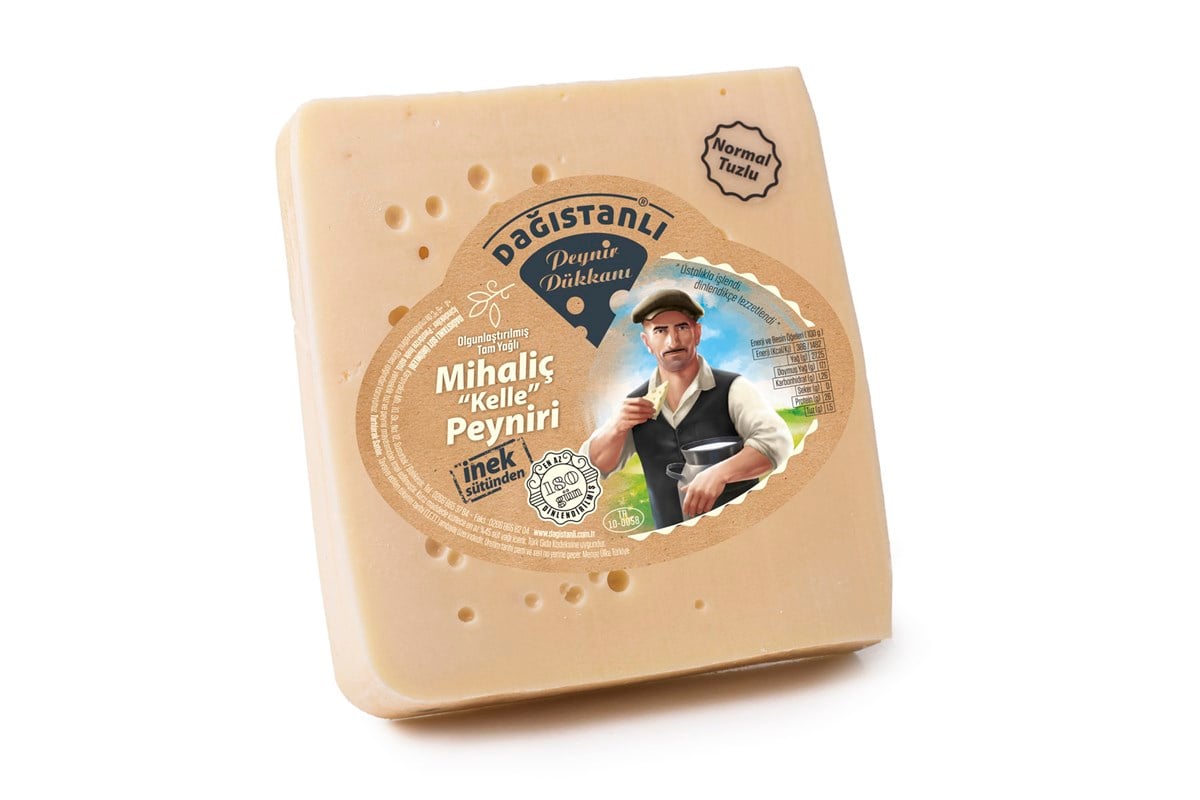 Mihaliç (Kelle) Peyniri Normal Tuzlu İnek Sütünden