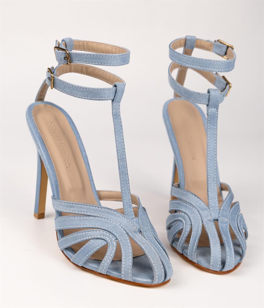 Alya Bebe Mavi Sandalet