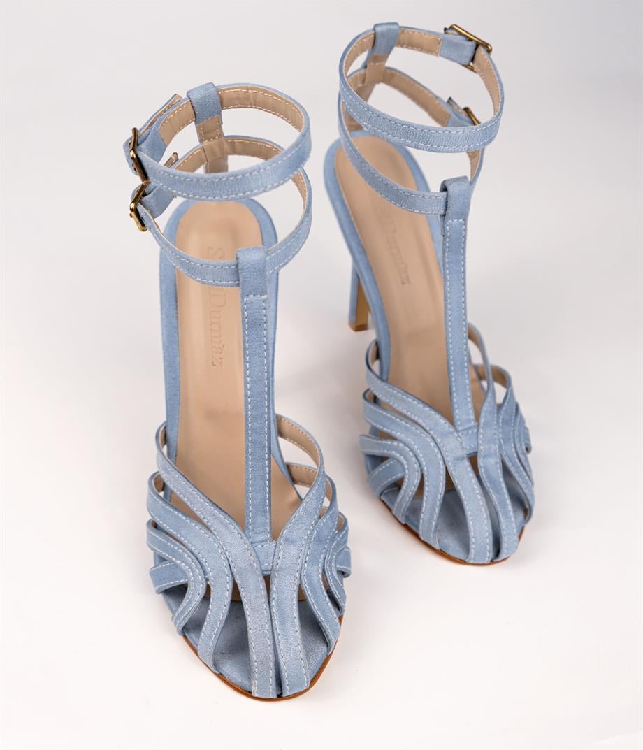 Alya Bebe Mavi Sandalet