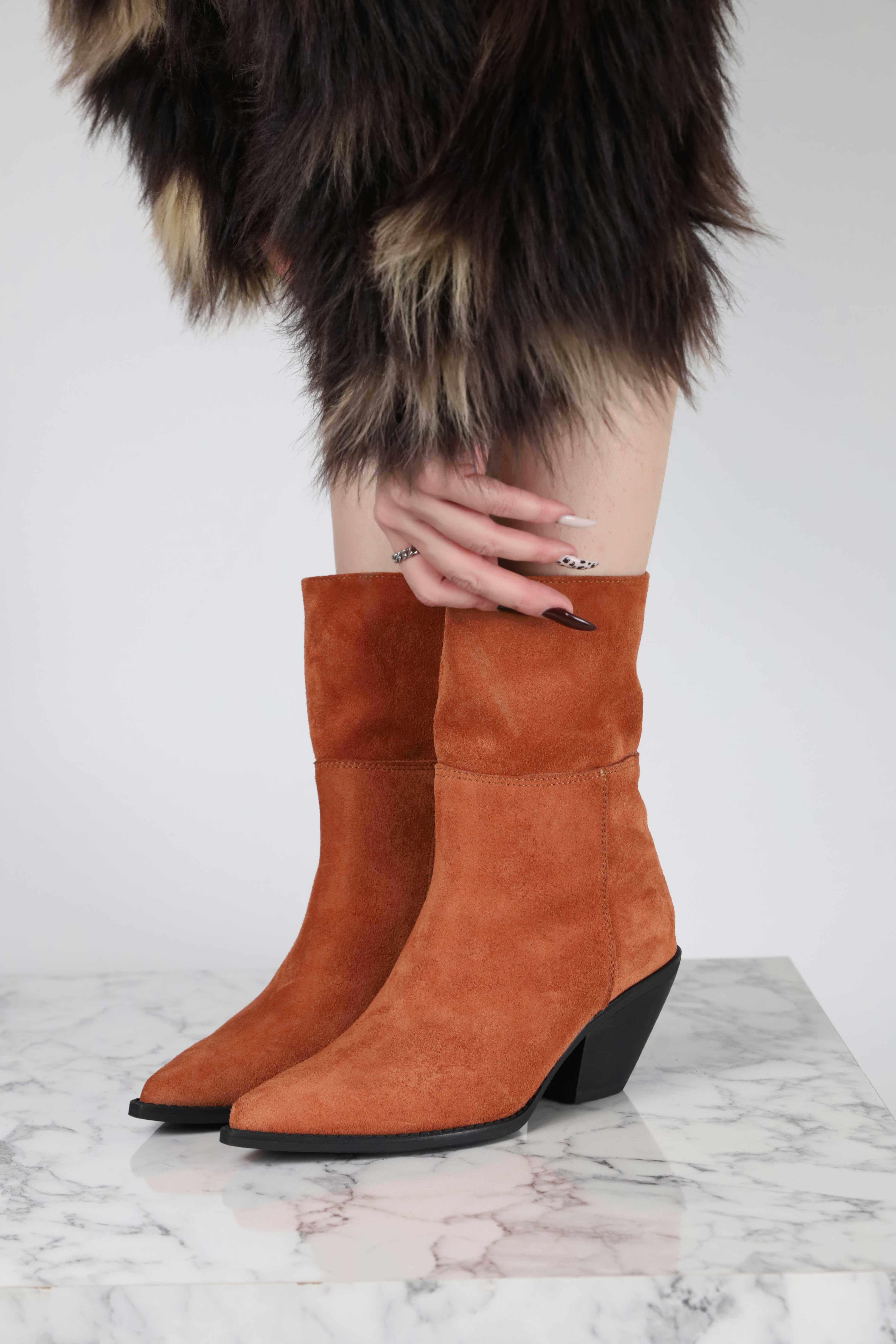 Canva Tarçın Hakiki Deri Dallas Bot  