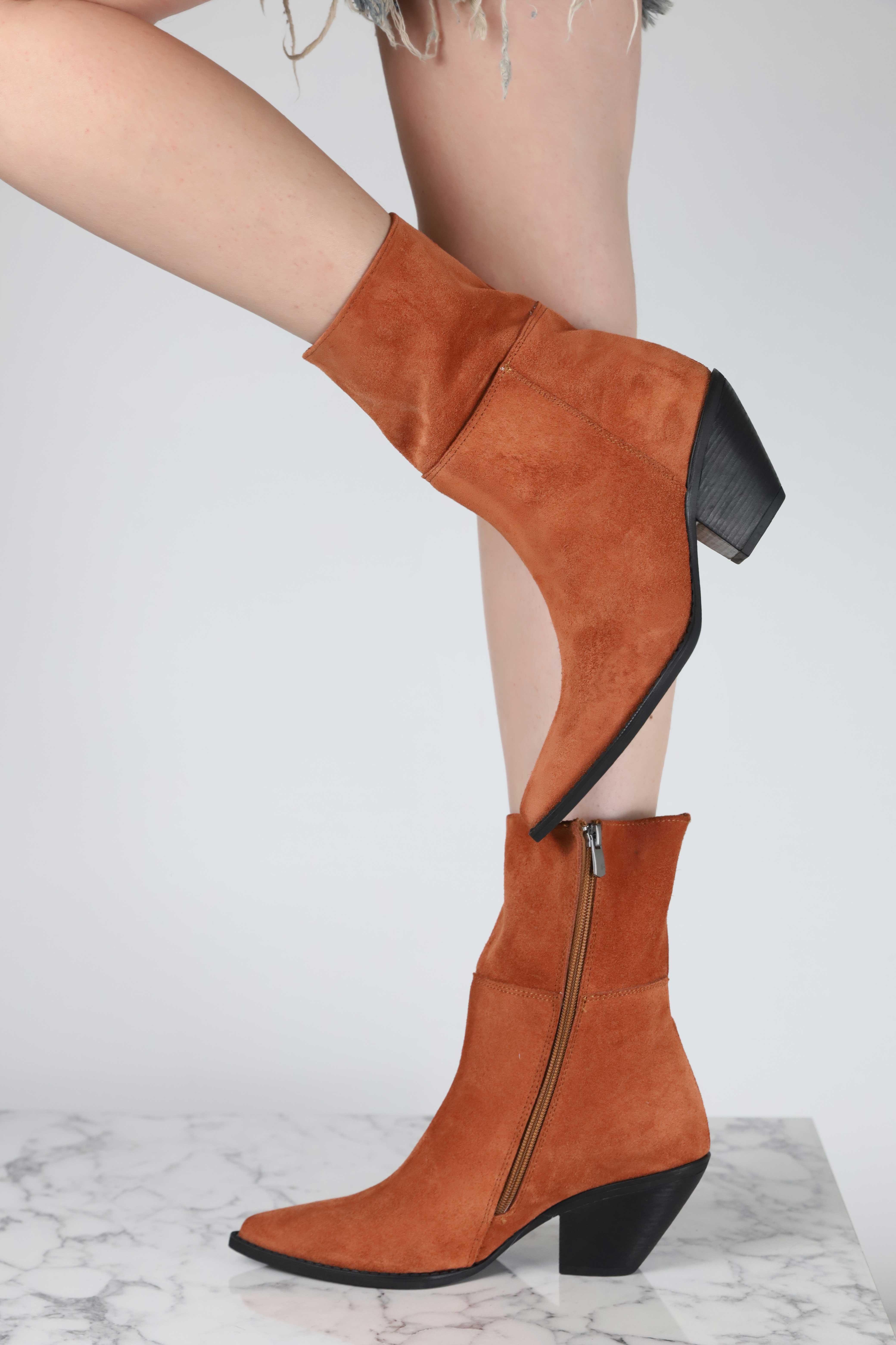 Canva Tarçın Hakiki Deri Dallas Bot  