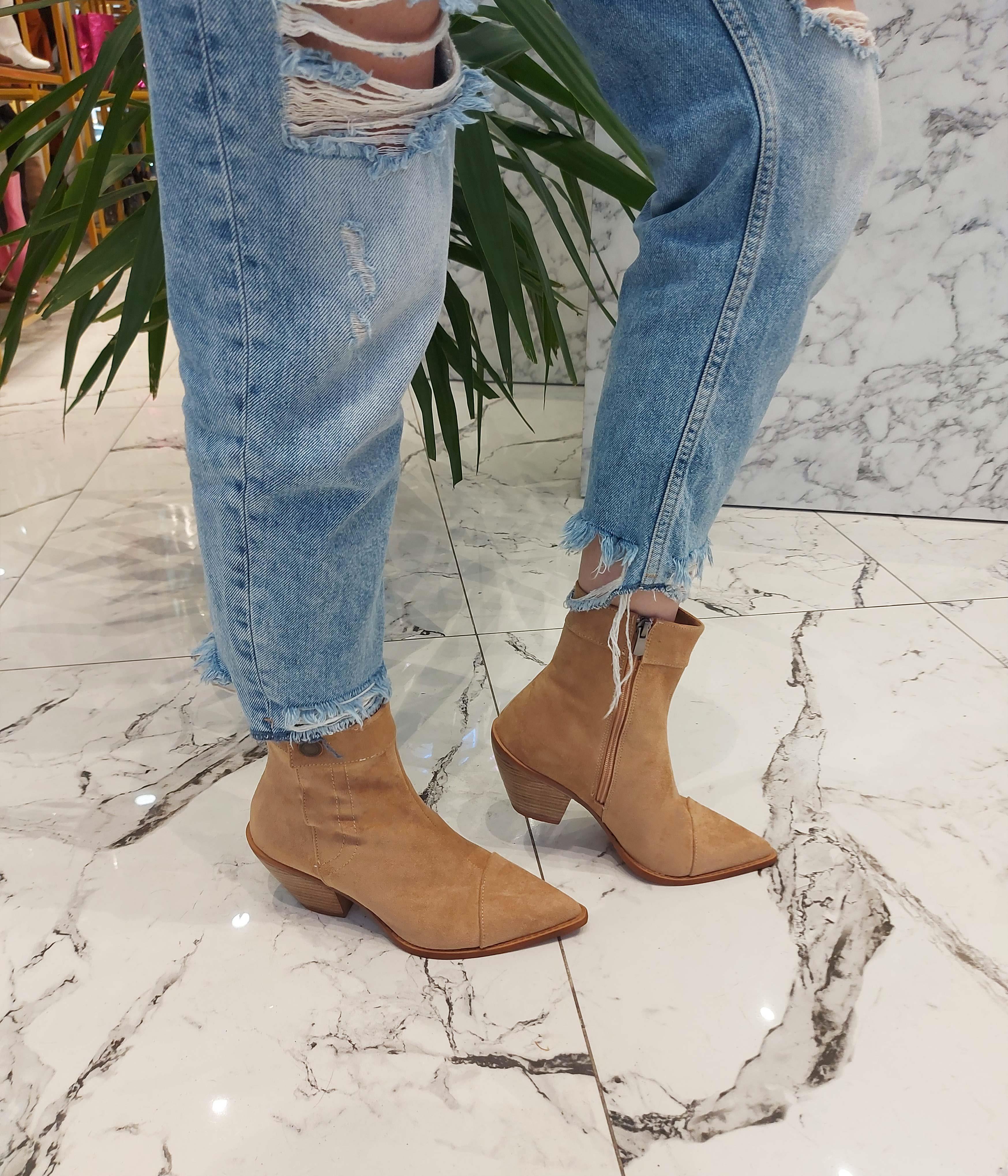 Hard Ten Yandan Fermuarlı Dallas Bot