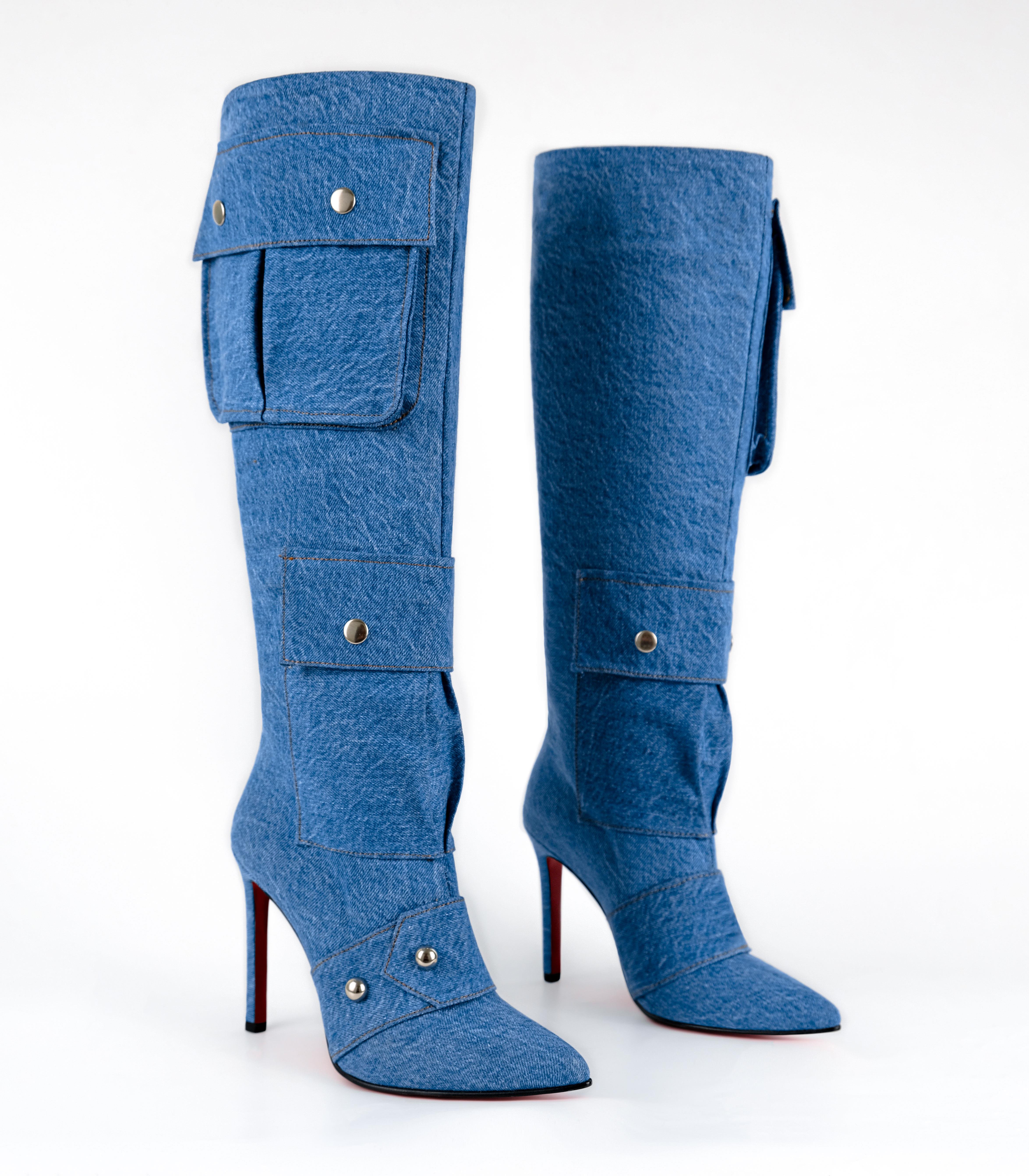 Javlo Denim Çizme 