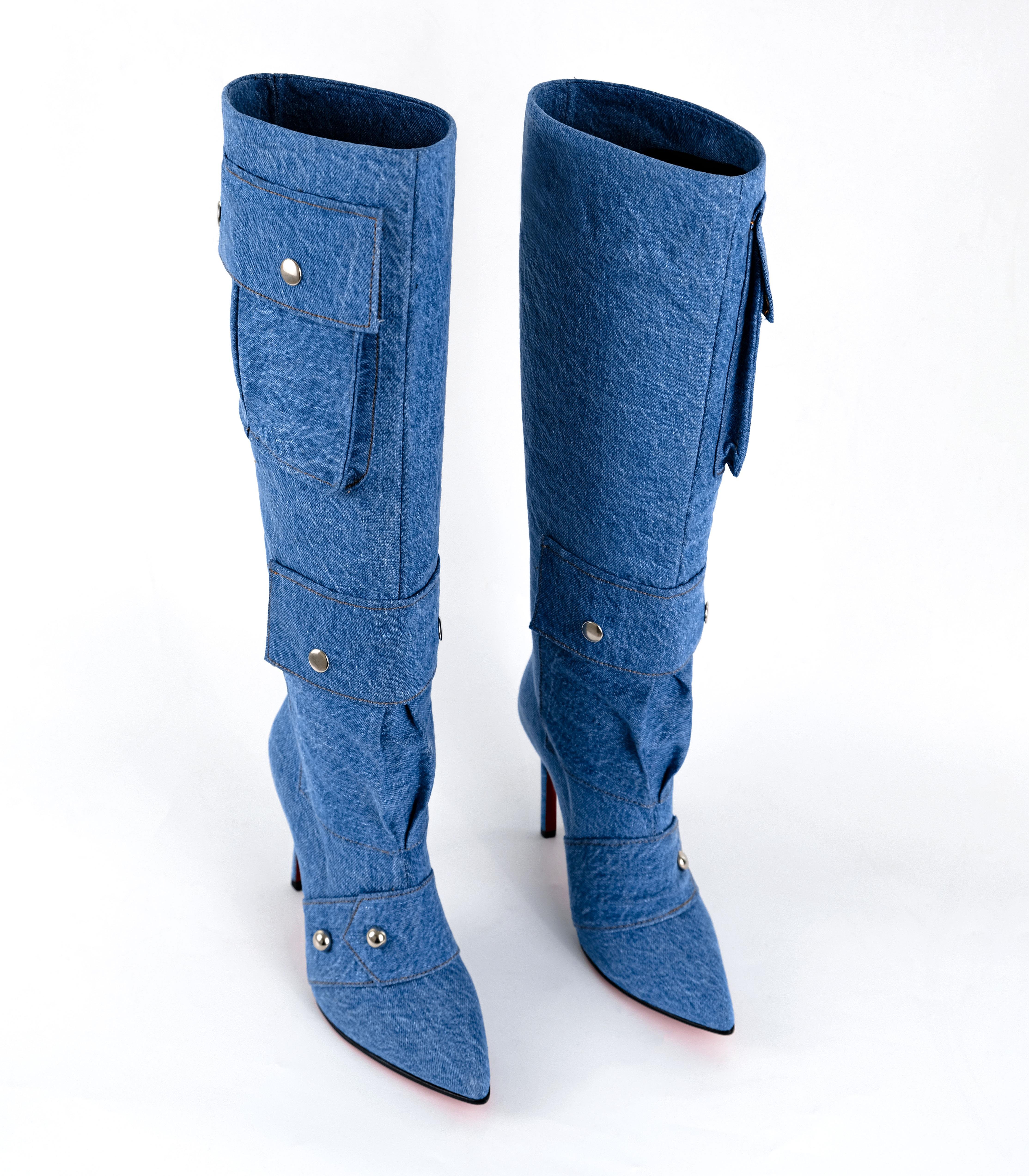 Javlo Denim Çizme 