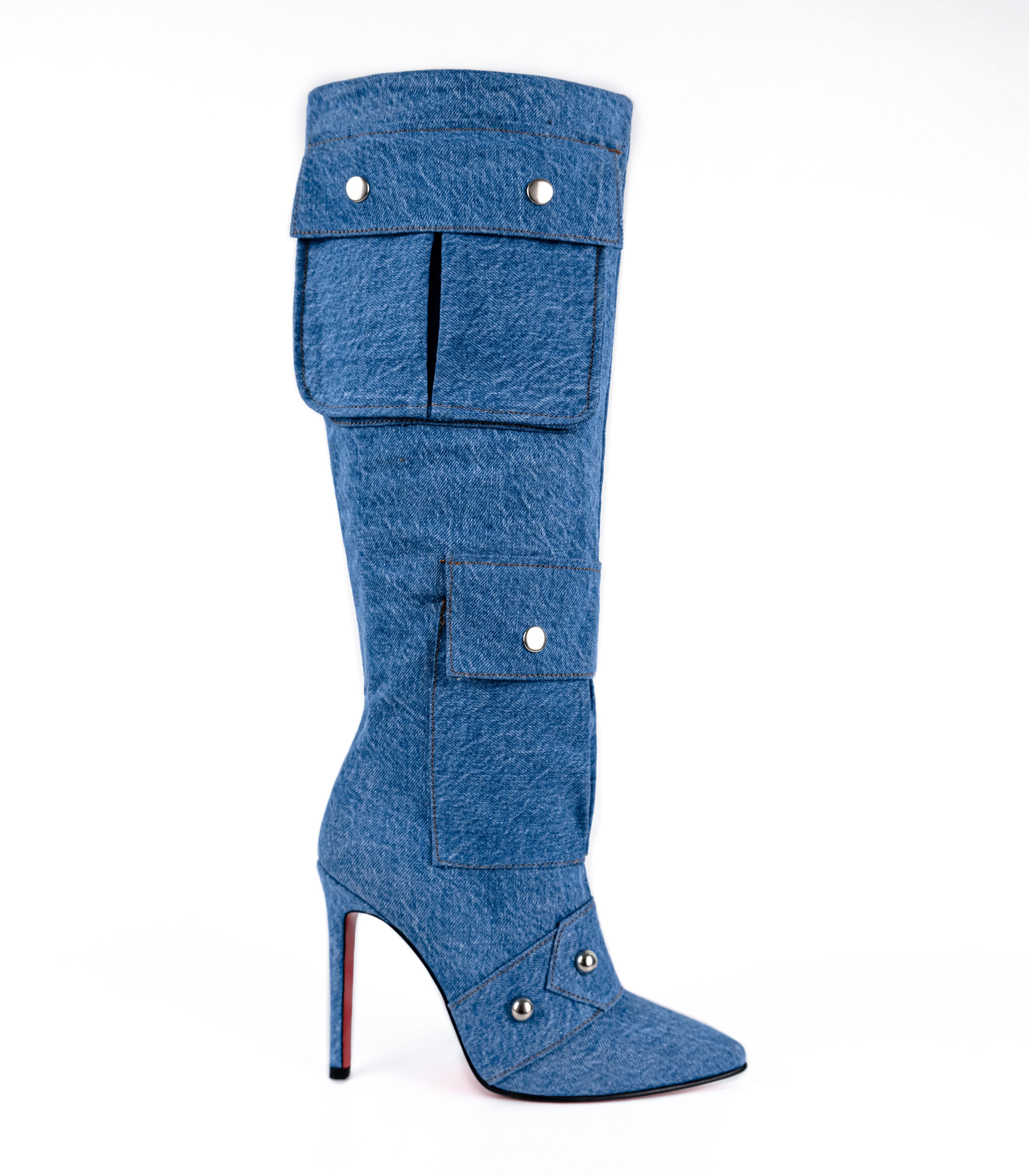 Javlo Denim Çizme 