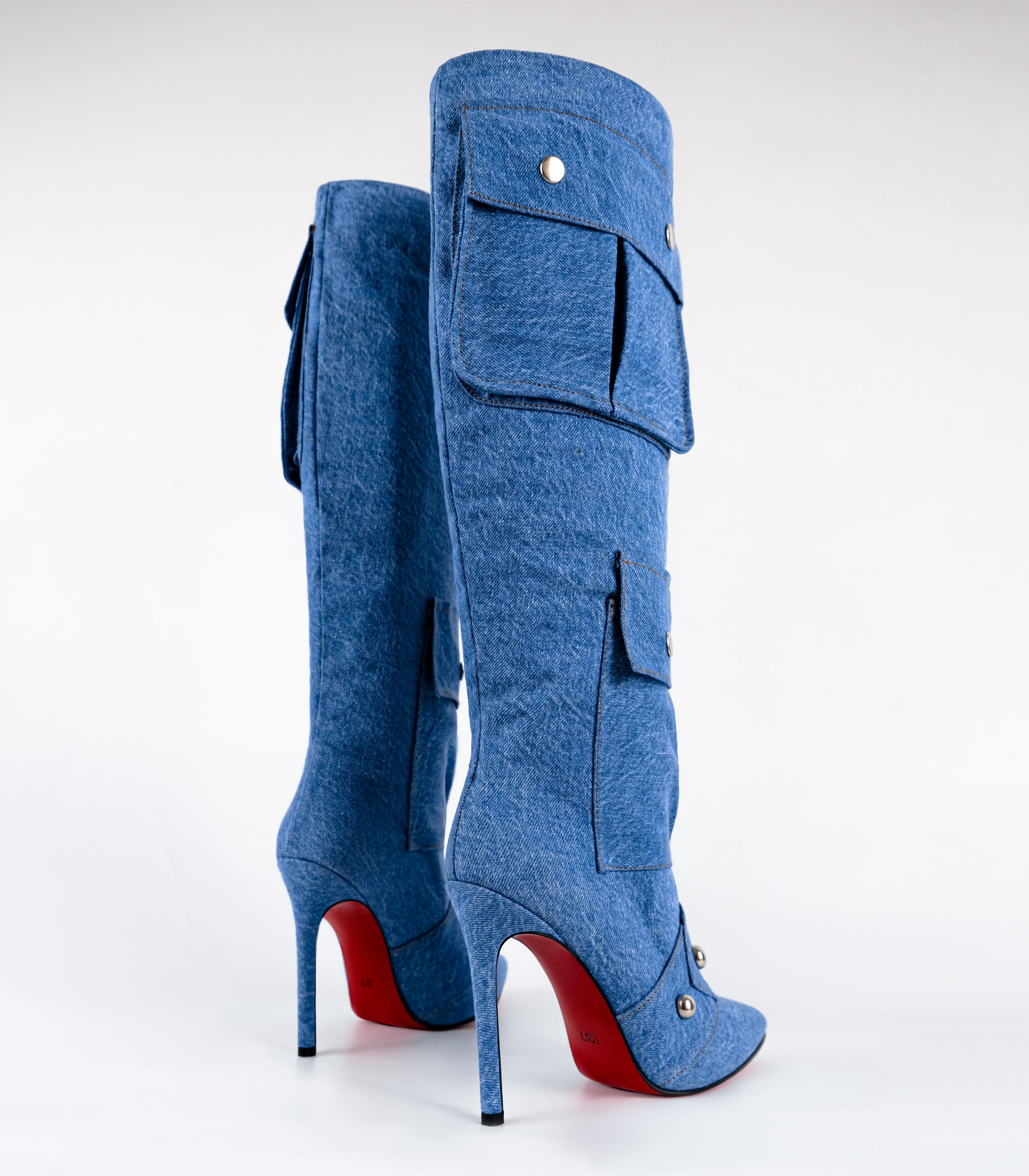 Javlo Denim Çizme 