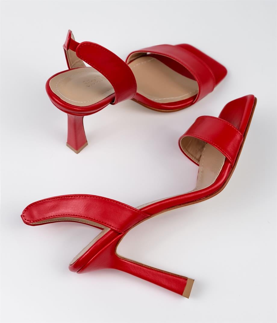 Katya Kırmızı Sandalet