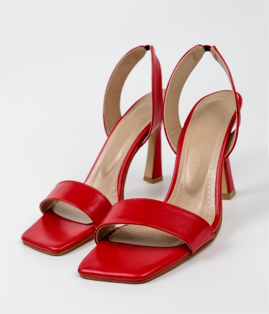 Katya Kırmızı Sandalet