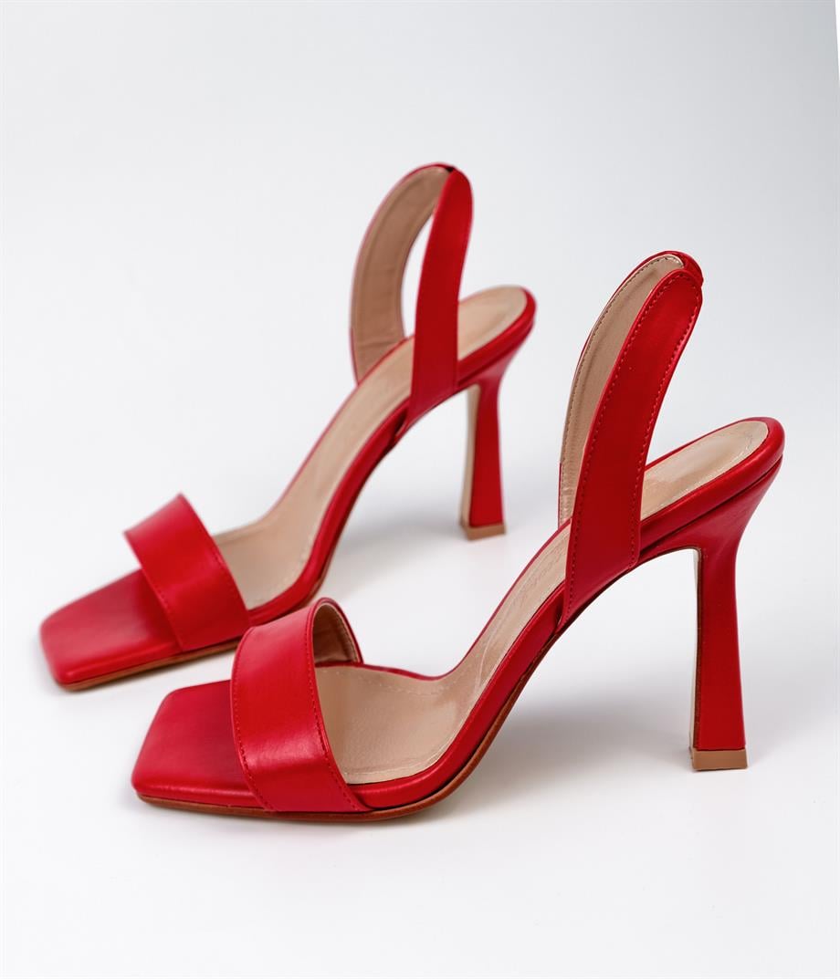 Katya Kırmızı Sandalet