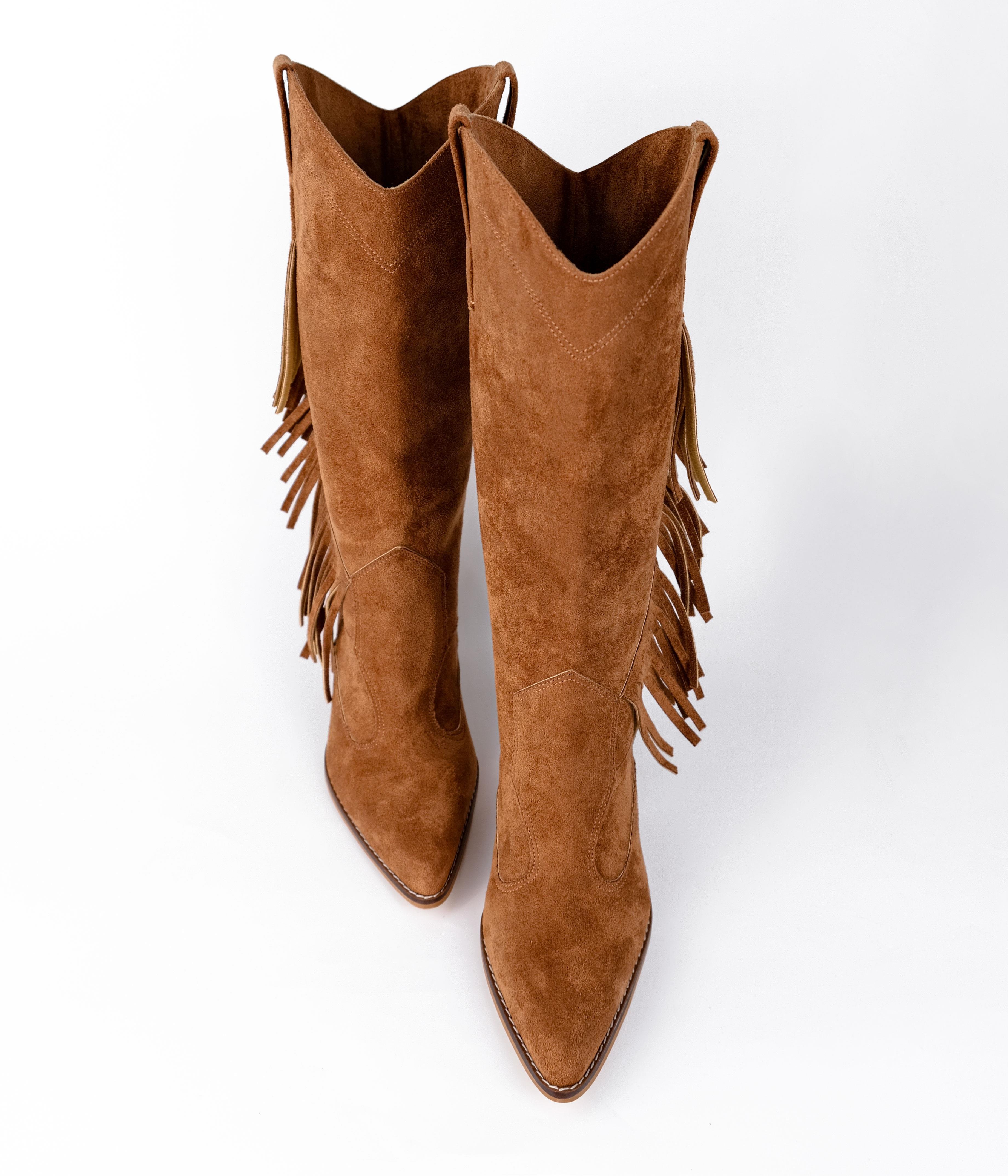 Kentucky Taba Püsküllü Dallas Çizme