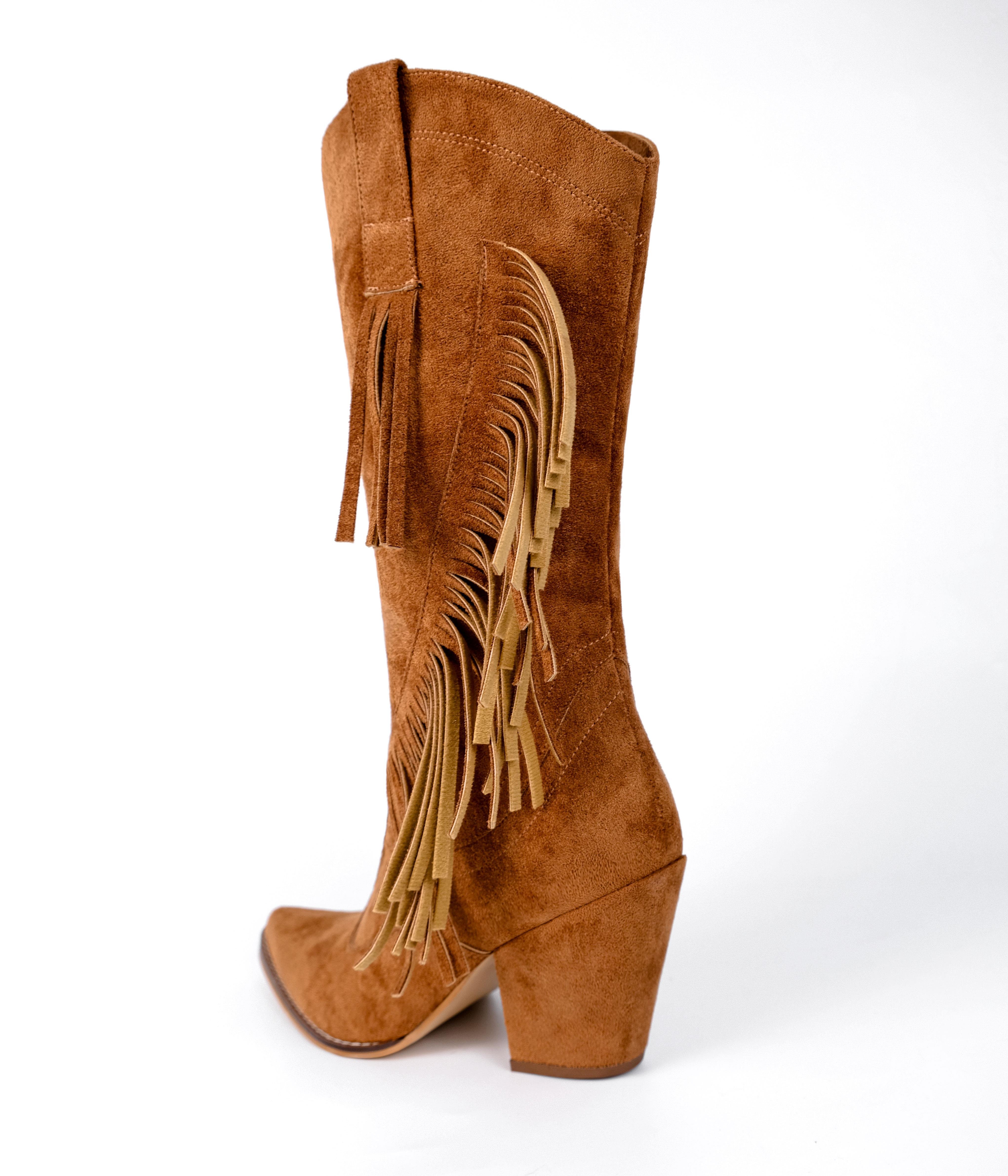 Kentucky Taba Püsküllü Dallas Çizme