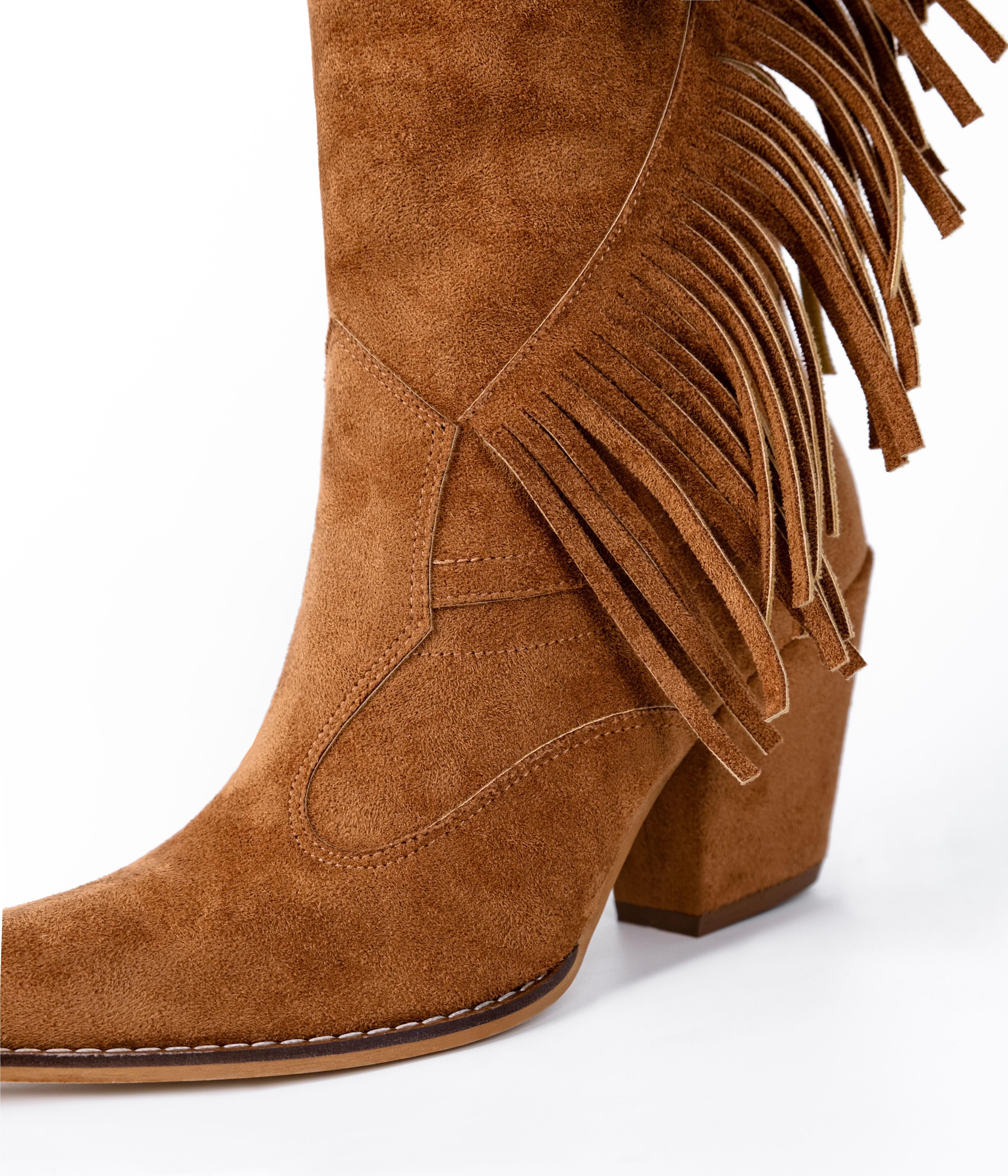 Kentucky Taba Püsküllü Dallas Çizme