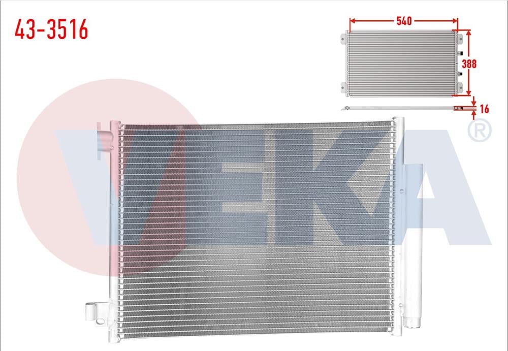 KLIMA RADYATORU  DUSTER  2012-	